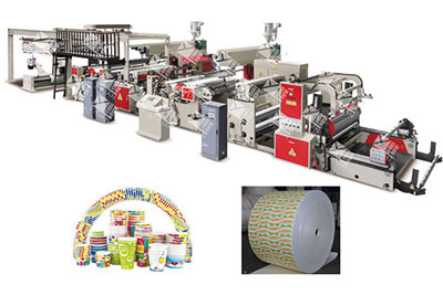 擠出復(fù)合淋膜機(jī)的特點(diǎn)_全自動高速液壓無軸雙面淋膜機(jī)